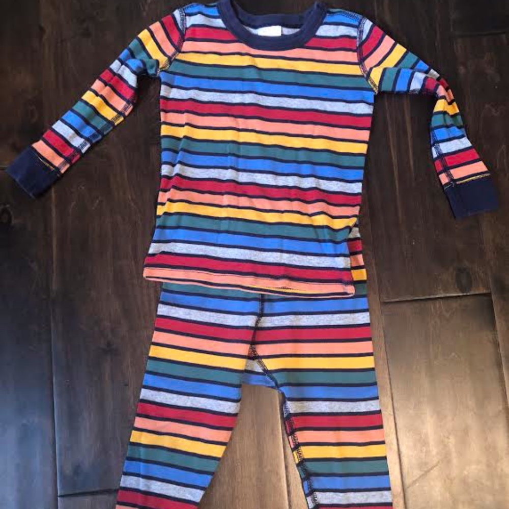 Hanna Andersson Stripe Long John Pajama